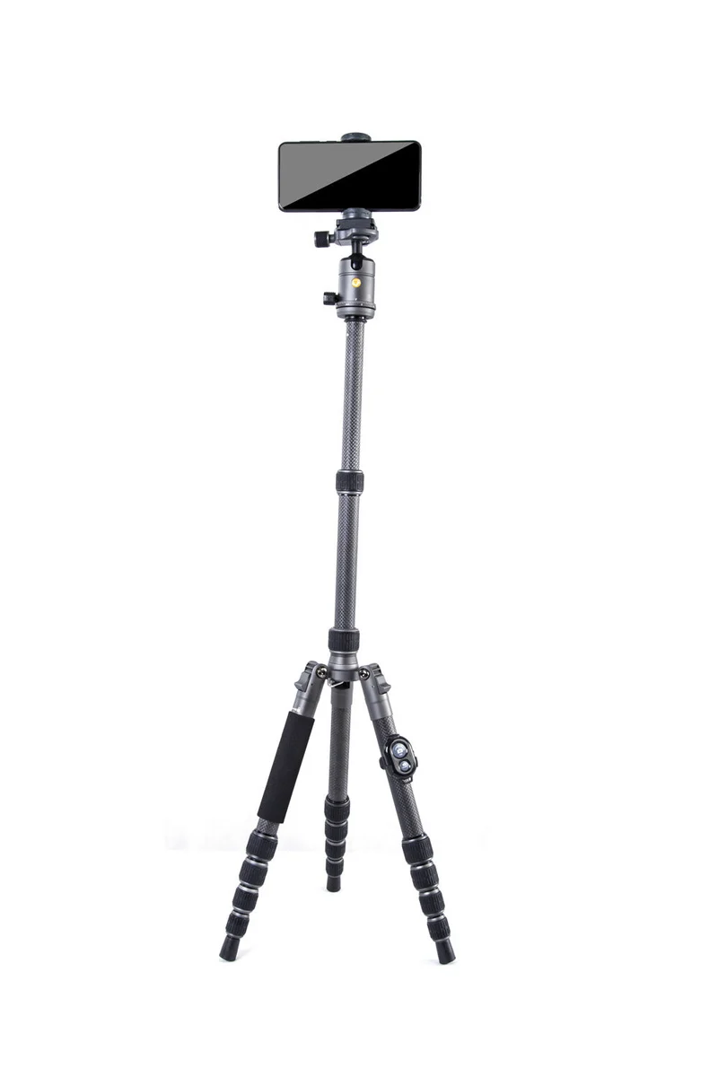 Vanguard Veo 3GO 235CB - Trípode de viaje de carbono, rótula de bola