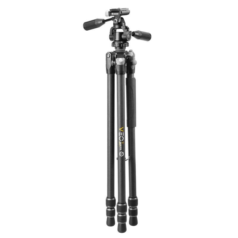 Vanguard Veo 3 263CPS - Trípode de fibra de carbono, rótula de 3 vías