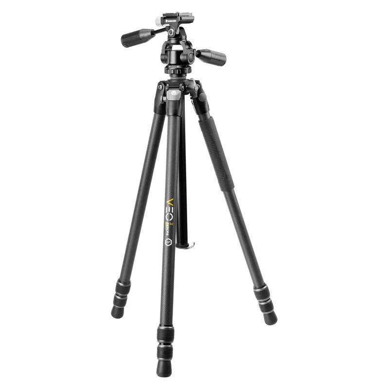 Vanguard Veo 3 263CPS - Trípode de fibra de carbono, rótula de 3 vías