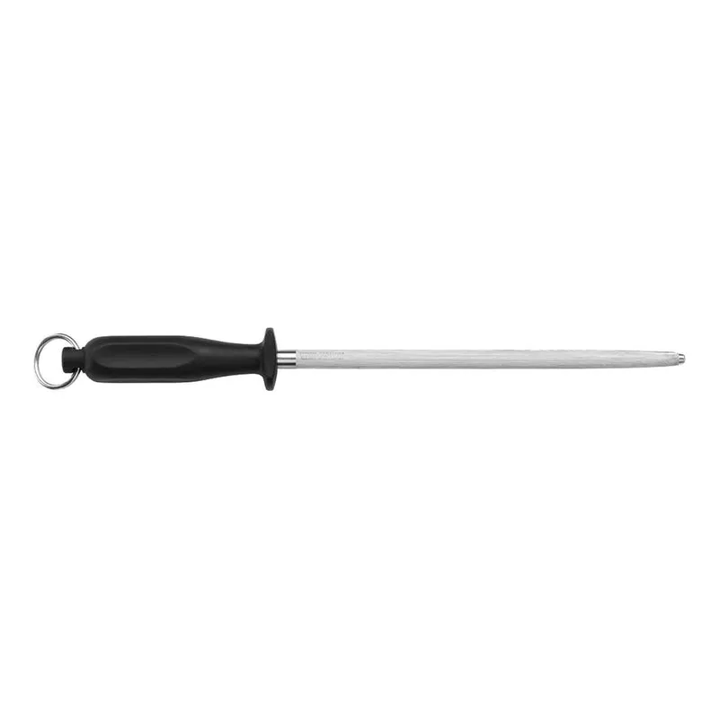 Profi Wetzstahl rund 30 cm mittelfein