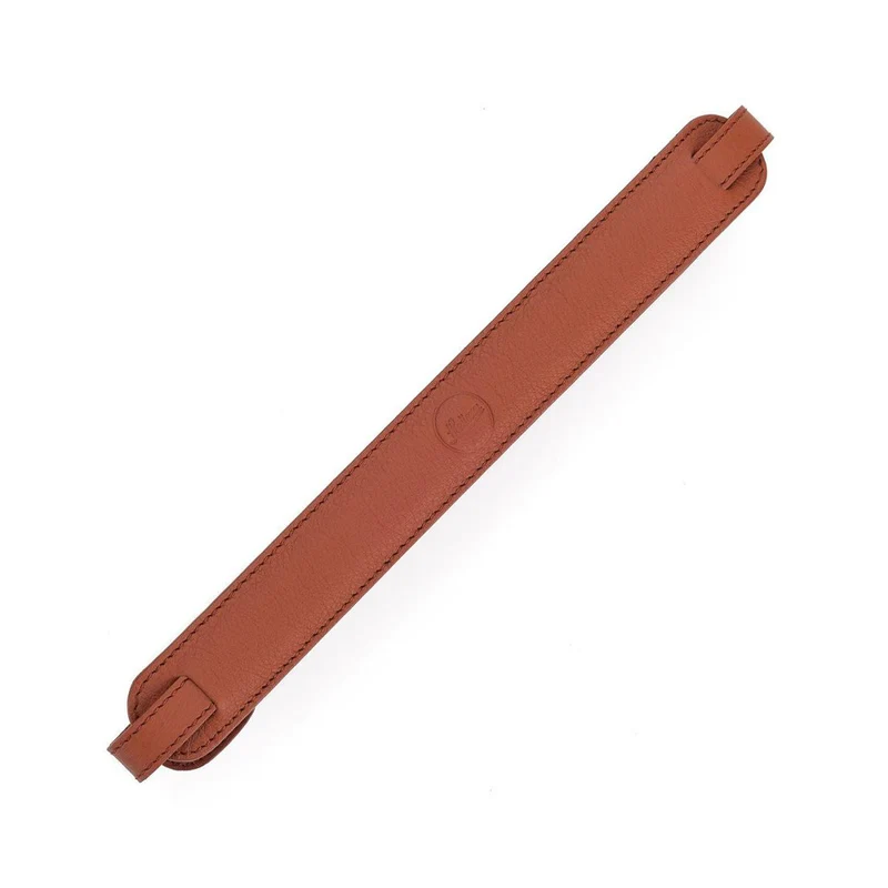 Leica Dragonne Cuir Vachette Pleine Fleur Cognac