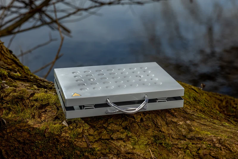 EUROHUNT Teelichtheizer Silber