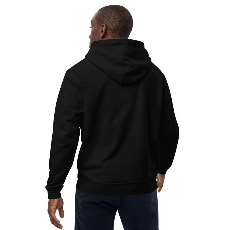 Life is a Wave - Hochwertiger Öko Kapuzenpullover (Unisex)