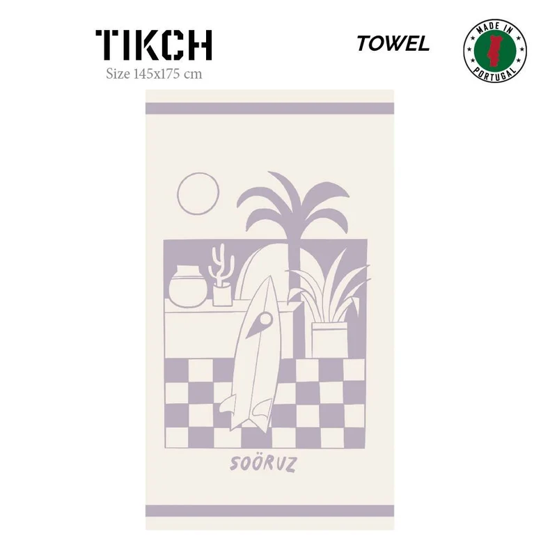 Soöruz E Towel XXL TIKCH 145x175cm