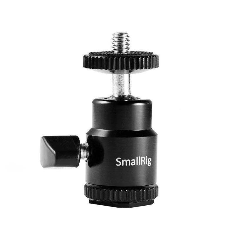 SmallRig 761 New 1/4" Appareil Photo Griffe Porte-Flash Monture avec Additional 1/4" Vis
