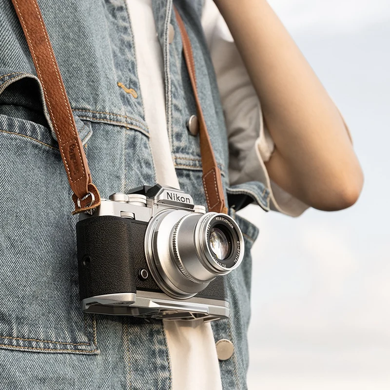 SmallRig Sangle de cou pour appareil photo en cuir 3485
