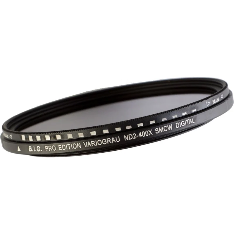 B.I.G. Filtre gris Vario ND 49mm PRO-EDITION SMCW