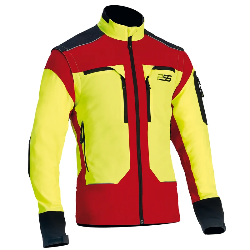 PSS X-treme Vario Stretchjacke gelb/rot