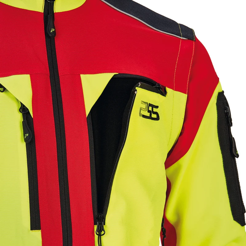 PSS X-treme Vario Stretchjacke gelb/rot