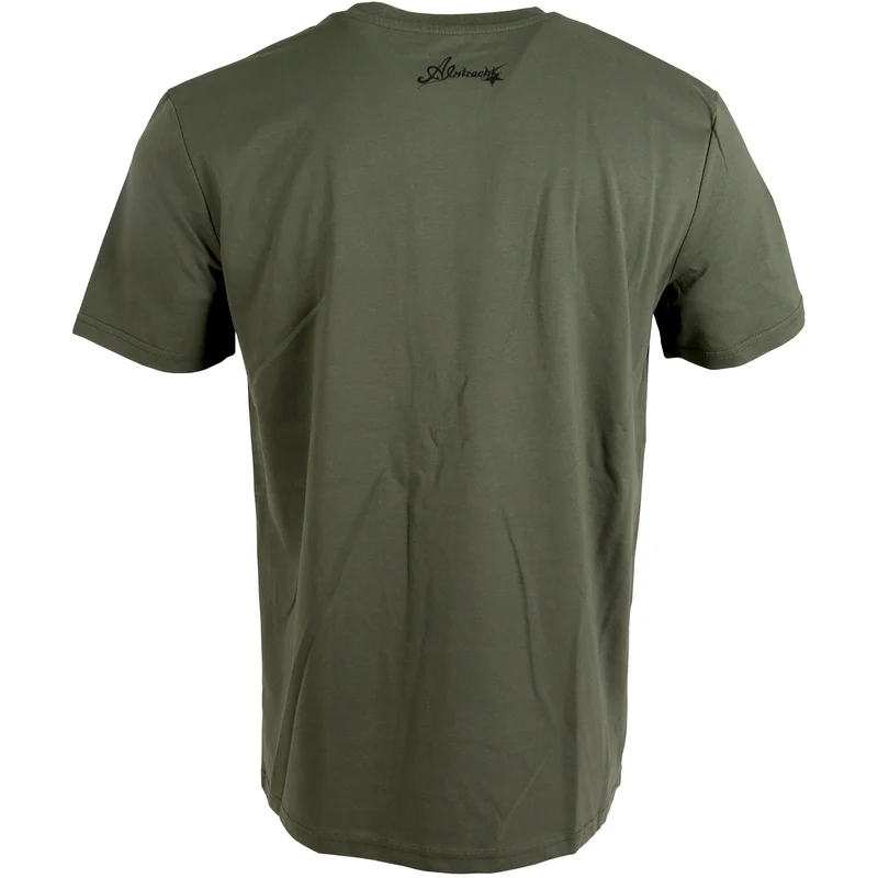 ALMTRACHT T-Shirt Mein Herz schlägt wild, grün