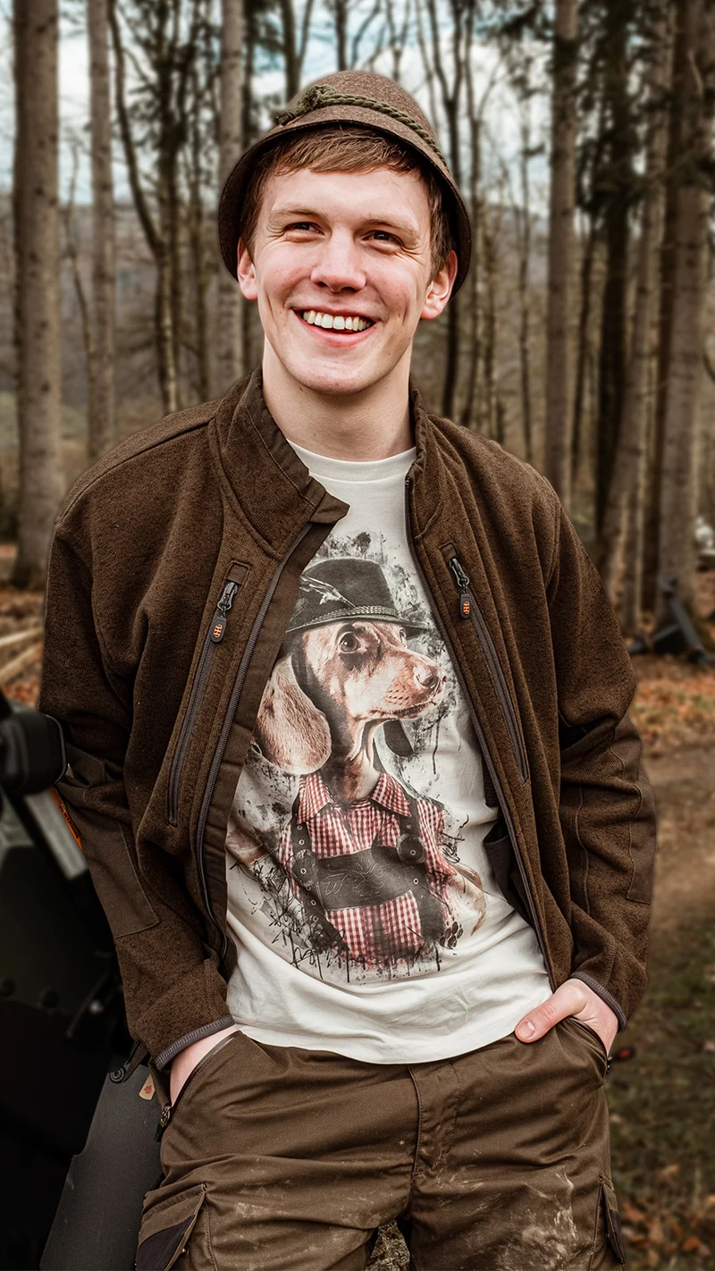Strickfleece-Jacke BJÖRN