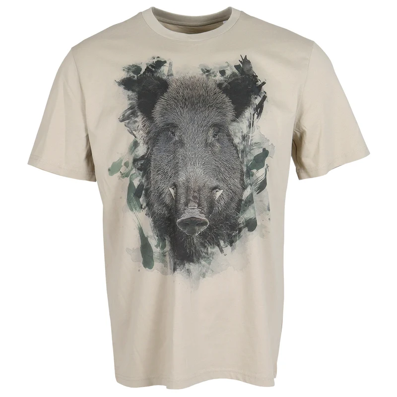 ALMTRACHT T-Shirt Wildsau, sand