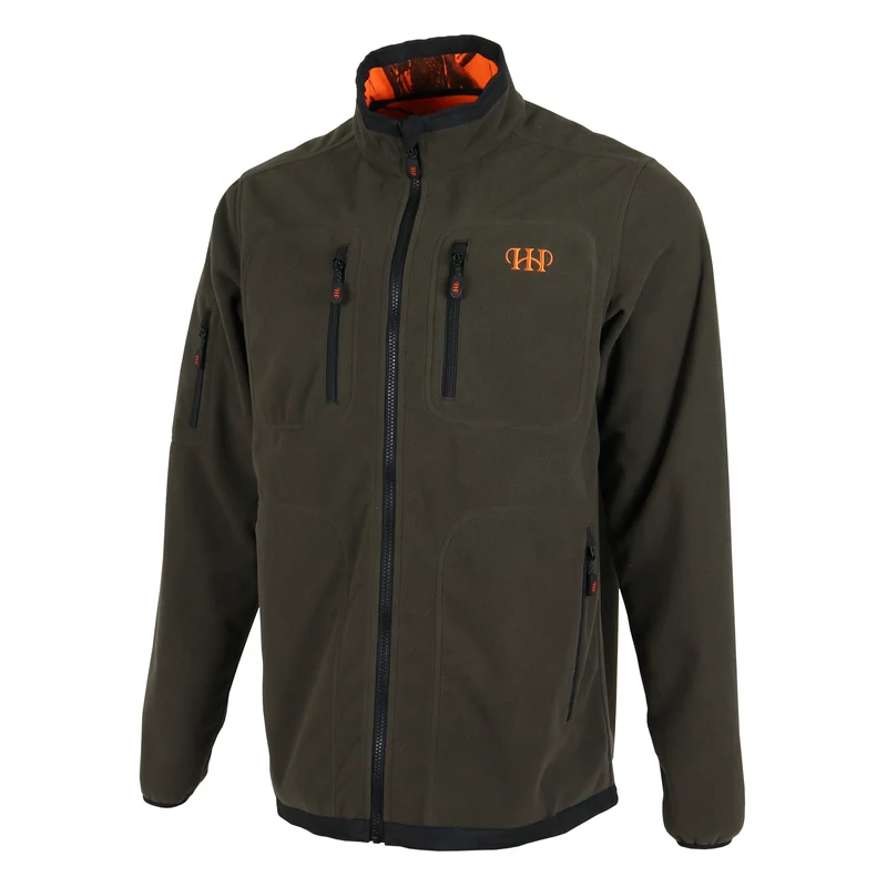 Wendbare Fleecejacke CAMO BLAZE
