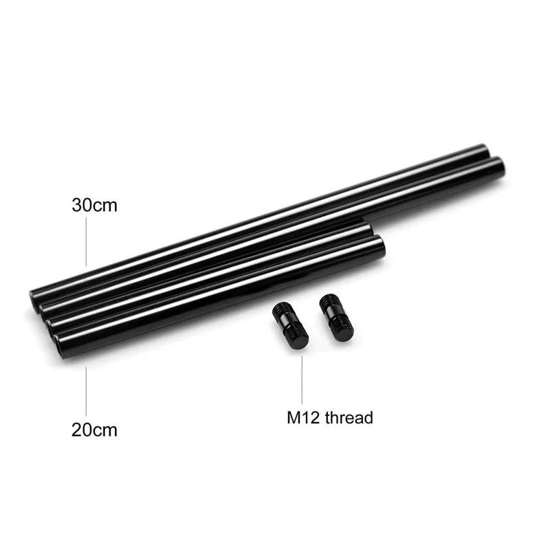 SmallRig 1659 15mm avec M12 Thread Noir Aluminum Alloy Rods Combination