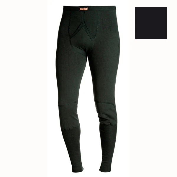 TERMO ORIGINAL HEAVY Lange Unterhose mit Eingriff schwarz