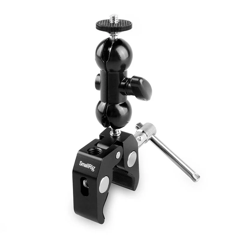 SmallRig 1138 Cool-Ballhead-V4 Double Rotule Multifonction + Pince + Vis 1/4"