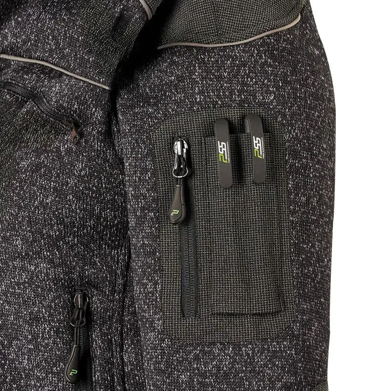 PSS X-treme Arctic Faserstrickjacke / anthrazit