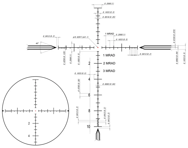 DDMP V10 4-40x50