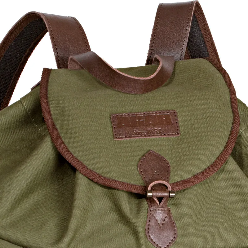 AKAH Canvas Rucksack lautlos