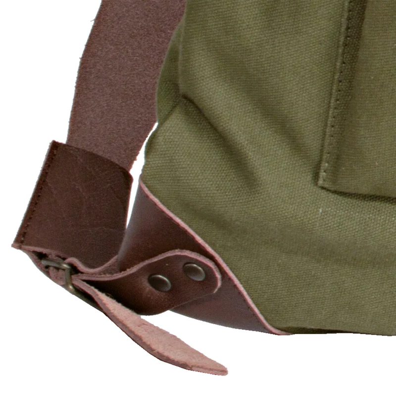 AKAH Canvas Rucksack lautlos