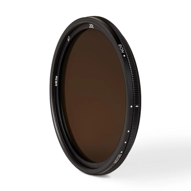 Urth 67mm ND8 128 (3 7 Stop) Filtre à lentille à densité neutre variable (Plus+)