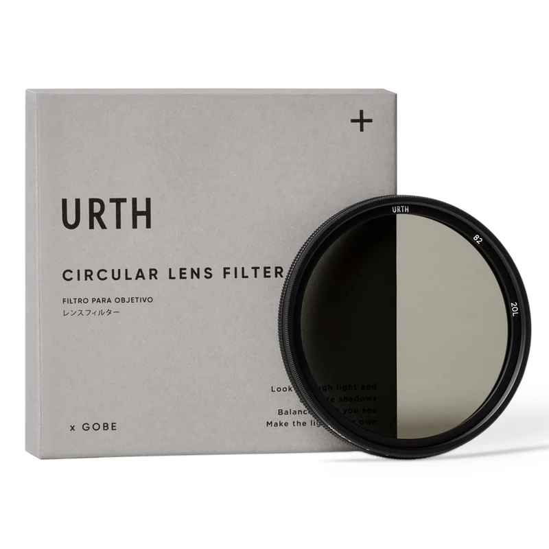 Urth 82mm ND2 32 (1 5 Stop) Filtre à lentille à densité variable (Plus+)