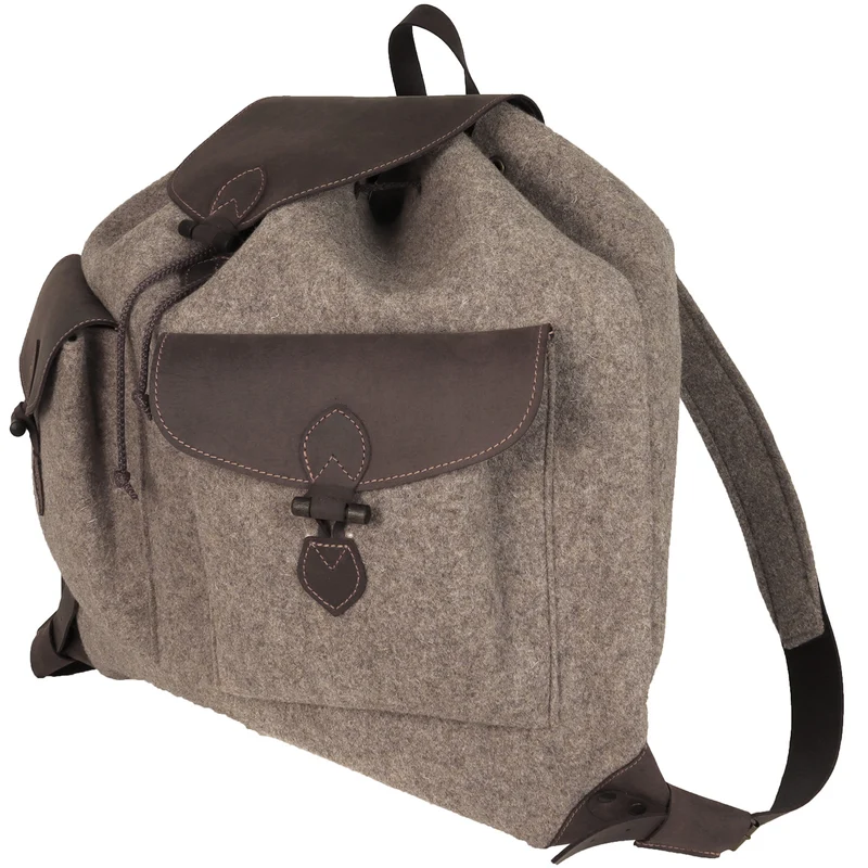 AKAH Wollfilz-Rucksack lautlos