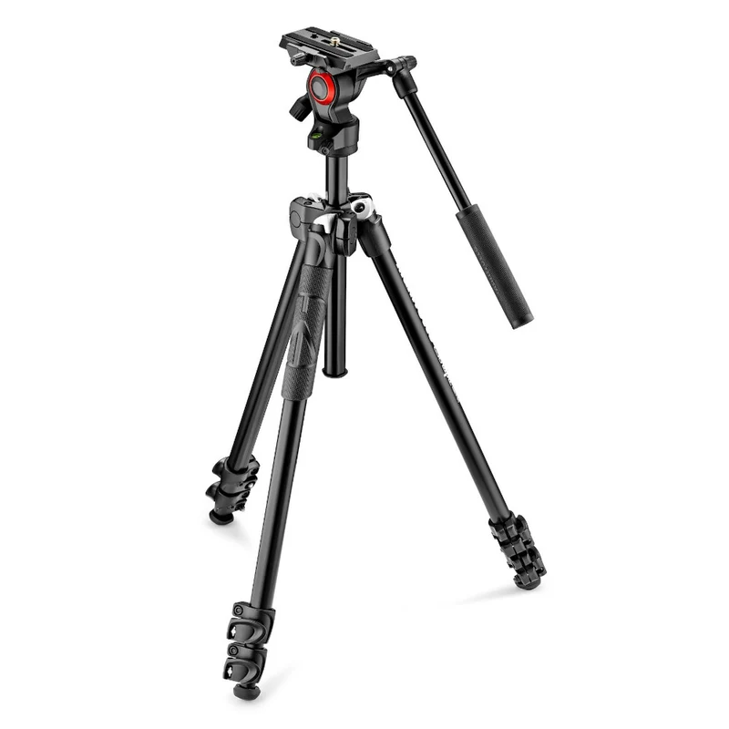 Manfrotto MK290LTA3-V Light Video Trépied Incl. Live Fluid Head