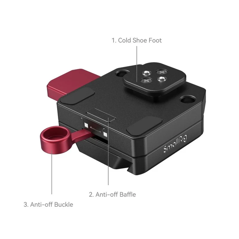 SmallRig Plaque de Montage d'alimentation pour Stabilisateurs DJI RS 4189