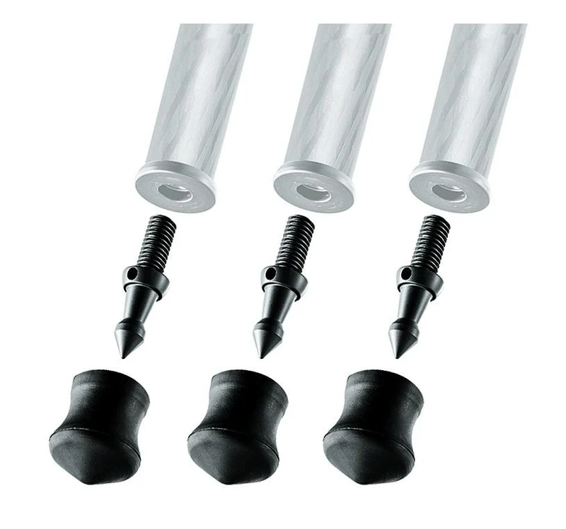Gitzo GSF30S Pointe + Pied en Caoutchouc 30mm (x 3)