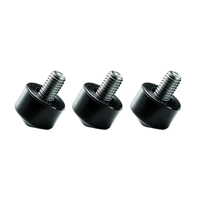 Gitzo GSF25 Pied en Caoutchouc 25mm Lot de 3