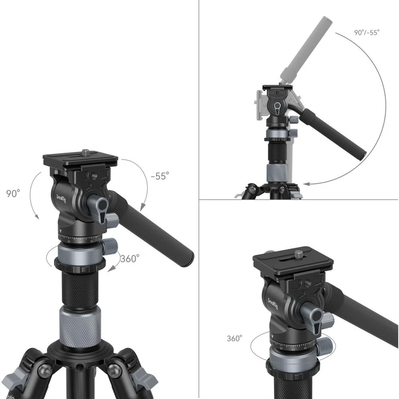 SmallRig 4221 Kit de trépied vidéo de voyage