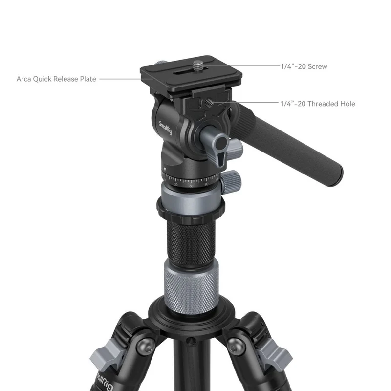 SmallRig 4221 Kit de trépied vidéo de voyage