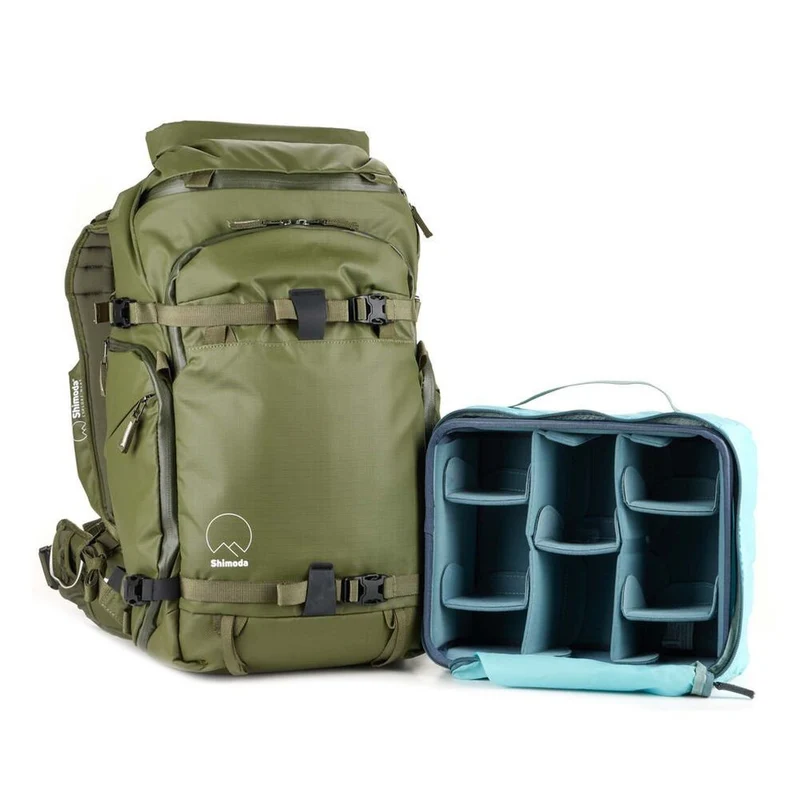 Shimoda Action X25 v2 Kit de démarrage (petite unité centrale sans miroir) - vert armée