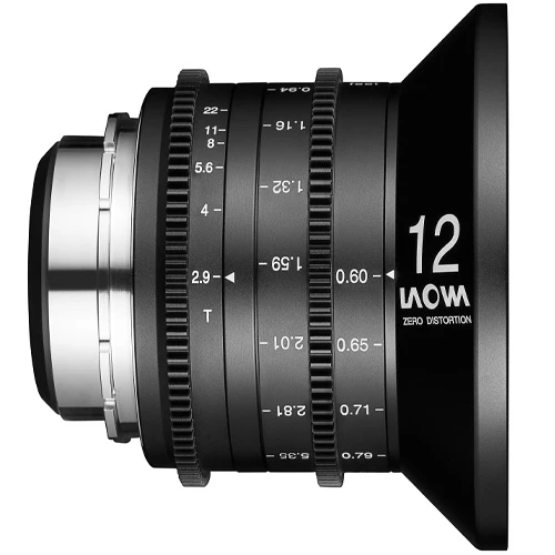 Laowa 12mm t/2.9 ZERO-D Cine objectif pour Canon EF