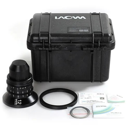 Laowa 12mm t/2.9 ZERO-D Cine Objectif pour Arri PL