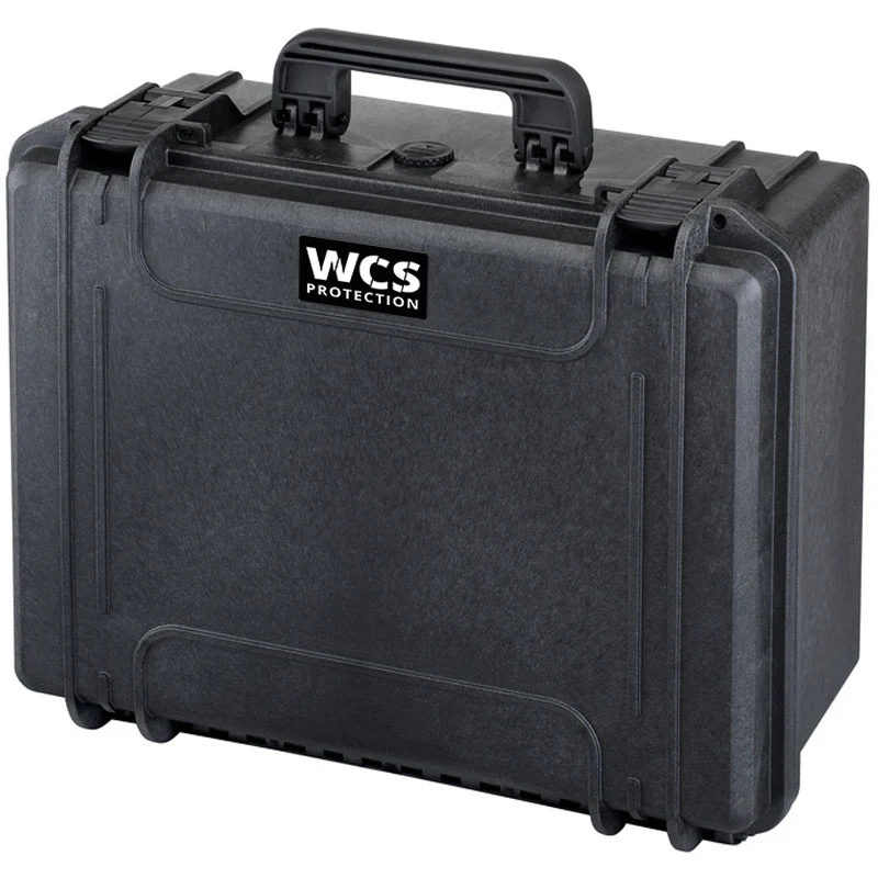 WCS Protection 465H220 Valise noir avec mousse