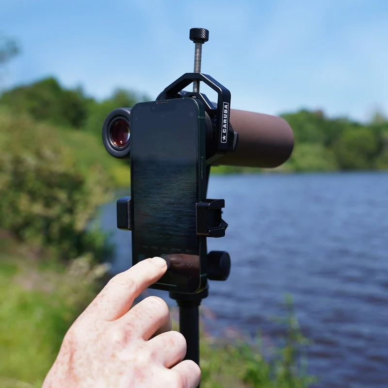 Caruba TE351 Télescope Smartphone Adaptateur Monture