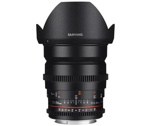 Samyang 24mm T1.5 VDSLR ED AS IF UMC II Monture E