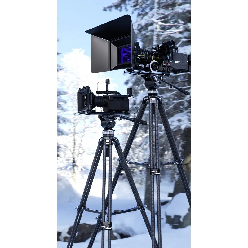 Leofoto Video trépied LVC-253C+BV-15