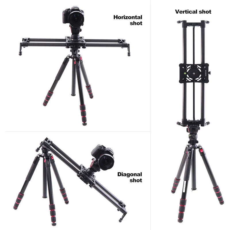 Konova P1 100cm Carbon Appareil photo Slider (w/ KMS-S3) OUTLET