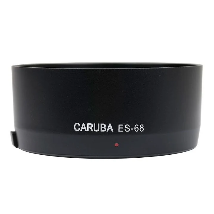 Caruba ES-68 Pare-Soleil Noir Pour Canon EF 50mm f/1.8