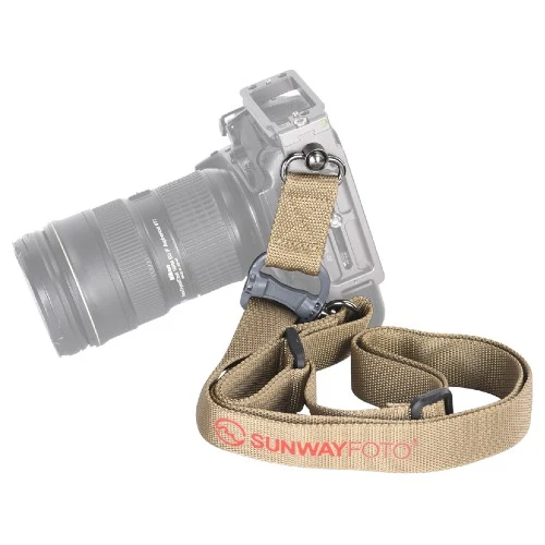 Sunwayfoto Sangle pour appareil photo Khaki STR-01-K