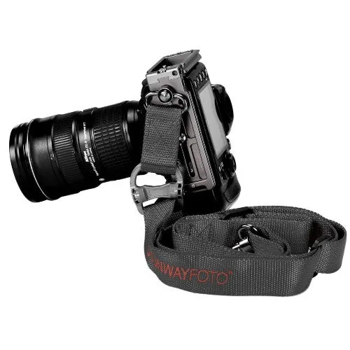 Sunwayfoto Sangle pour appareil photo Noir STR-01-B