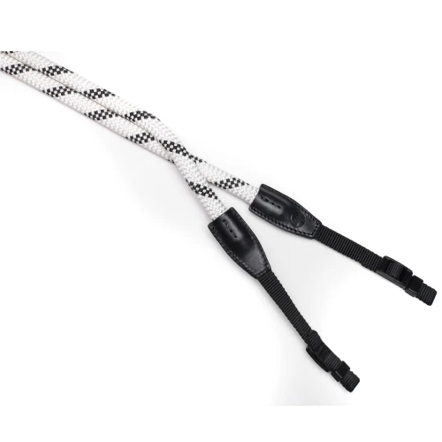 Leica 19645 Rope Strap noire et blanche 126 cm SO