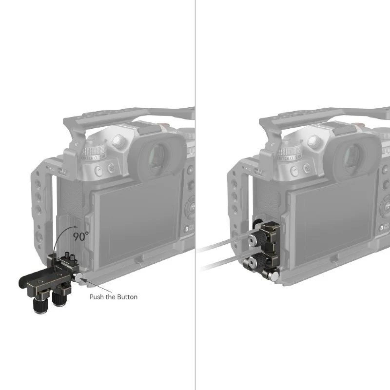 SmallRig Serre-câble HDMI et USB-C pour FUJIFILM X-T5 4147