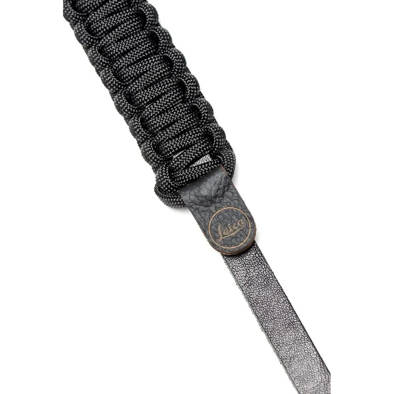 Leica 18894 Sangle en paracorde fabriquée par COOPH noir/noir 126 cm