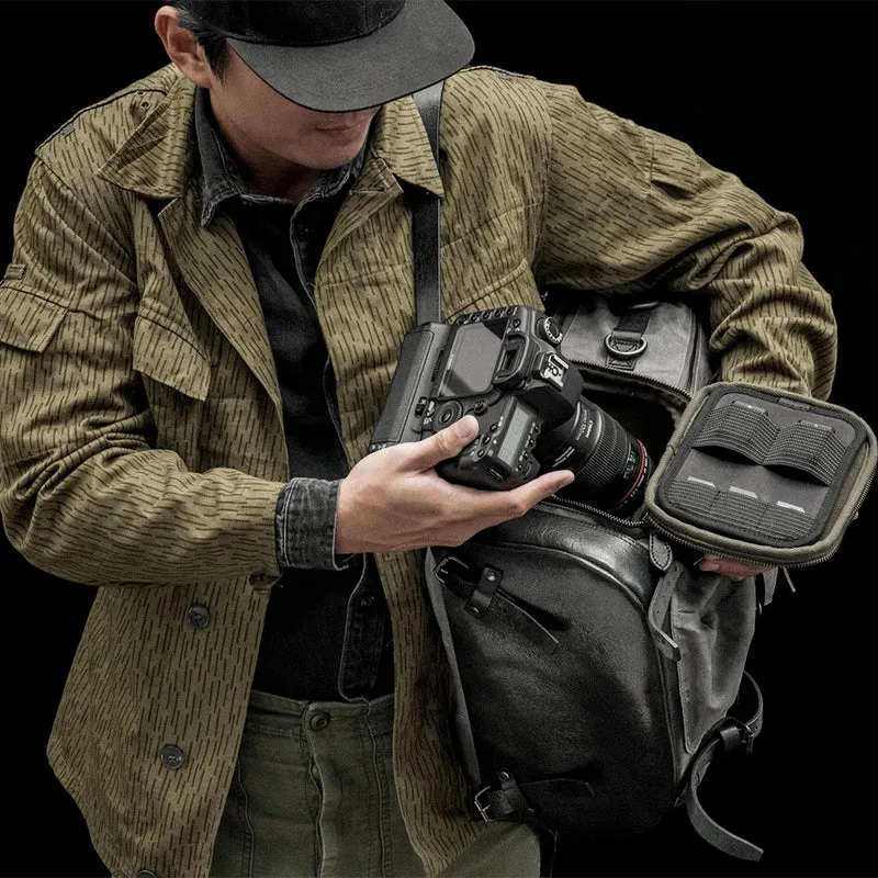 Wotancraft Commander Sac à dos Gris Vintage