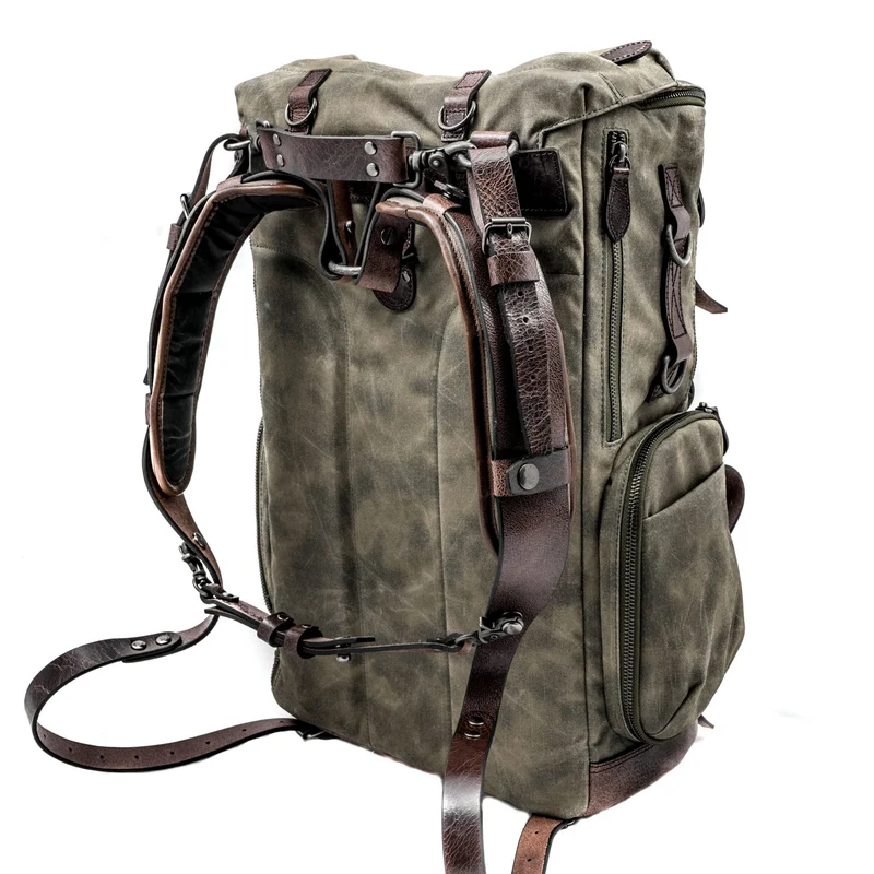 Wotancraft Commander Sac à dos vert militaire