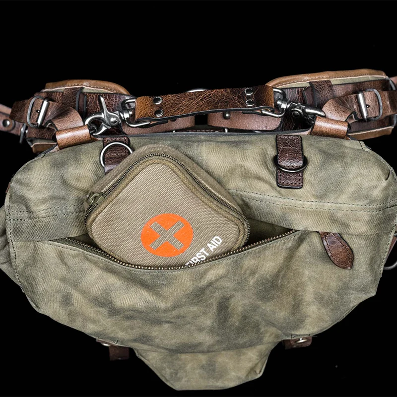 Wotancraft Commander Sac à dos vert militaire